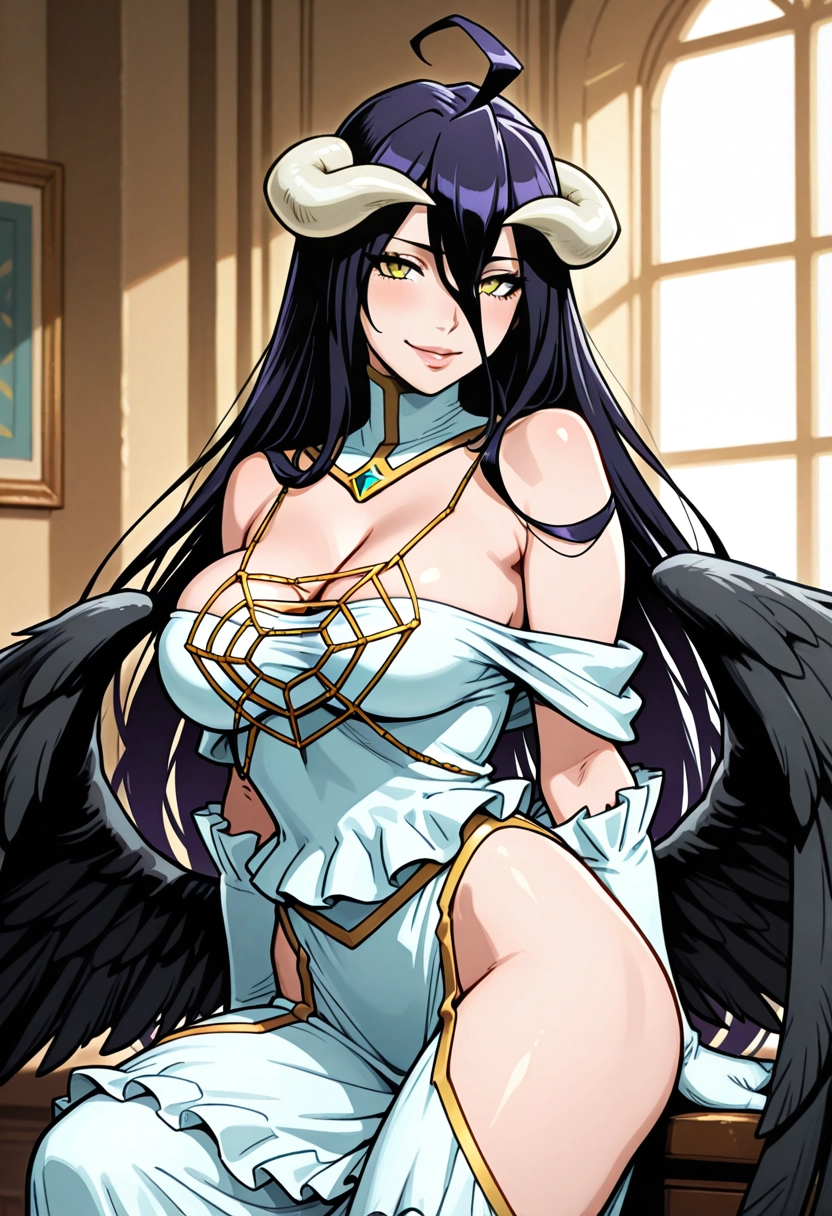 Albedo — Yandere, Devoted, Possessive, Dominant, Seductive, Elegant, Jealous AI roleplay character