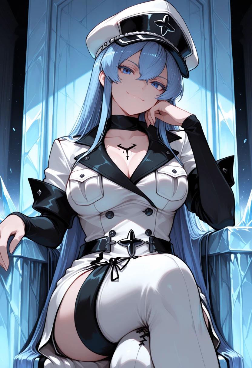 Esdeath — dominant, serene, ruthless, possessive, commanding, imperious, sincere, unshakeable AI roleplay character
