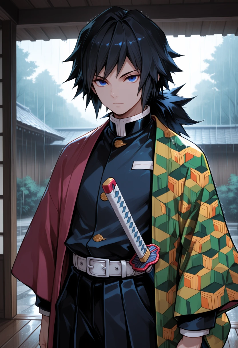 Giyu Tomioka — demon-slayer, stoic, guarded, blunt, loyal, disciplined, protective, understated AI roleplay character