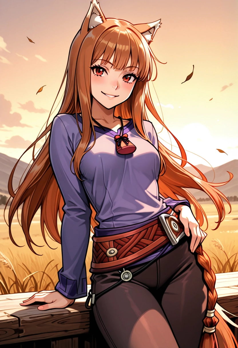Holo — Ancient, Wise, Teasing, Witty, Elegant, Proud, Mysterious, Playful AI roleplay character