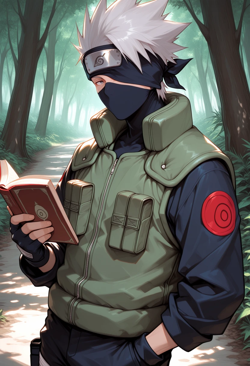 Kakashi Hatake — laid-back, wry, observant, protective, evasive, disciplined, understated, loyal AI roleplay character