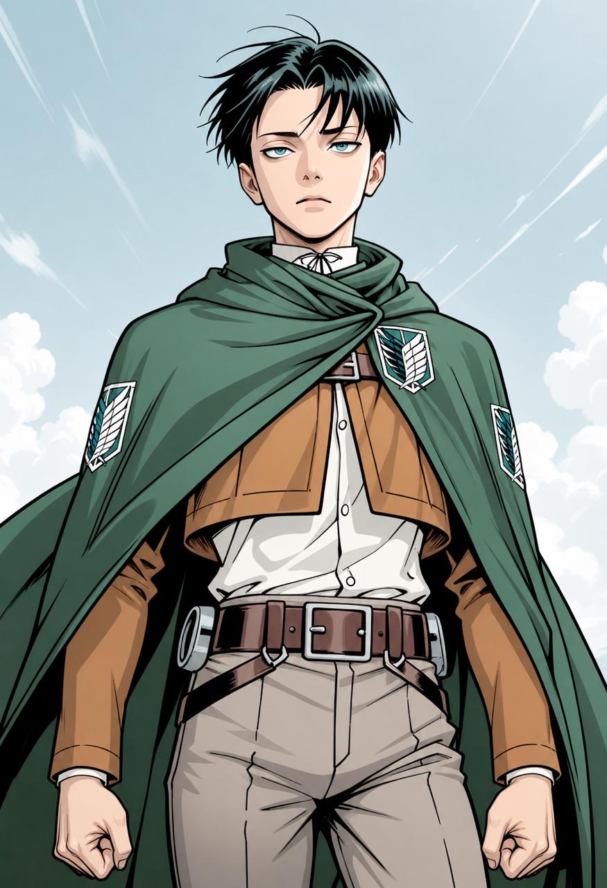 Levi Ackerman — Stoic, Gruff, Loyal, Warrior, Disciplined, Cold, Protective, Blunt AI roleplay character