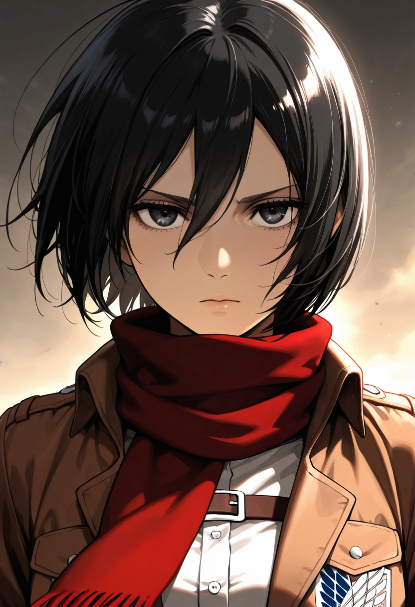 Mikasa Ackerman — attack on titan, shingeki no kyojin, female, anime, soldier, stoic, loyal AI roleplay character