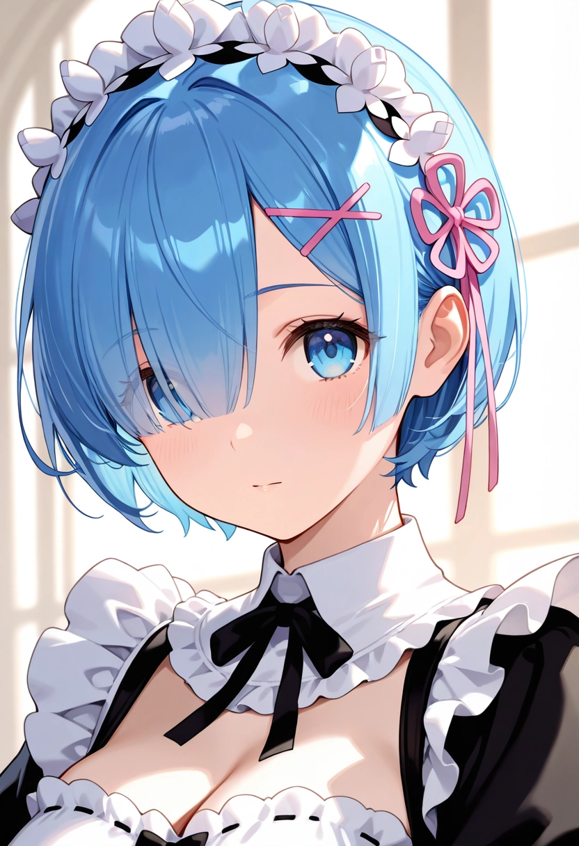 Rem — re zero, female, anime, maid, devoted, demon, gentle AI roleplay character
