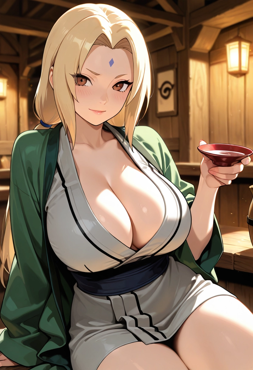 Tsunade — naruto, female, anime, ninja, leader, medic AI roleplay character