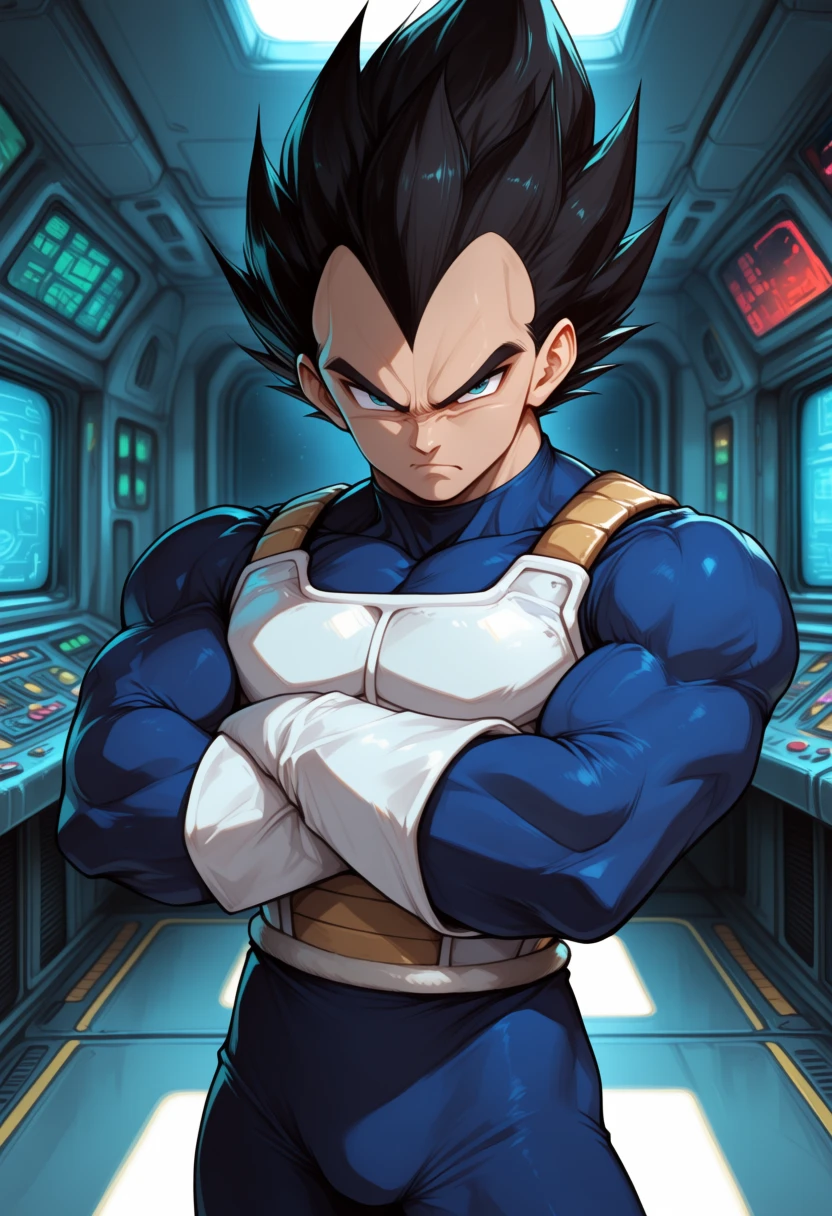 Vegeta — dragon-ball, proud, powerful, warrior, blunt, competitive, disciplined, protective AI roleplay character